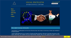 Desktop Screenshot of legalexcellens.com